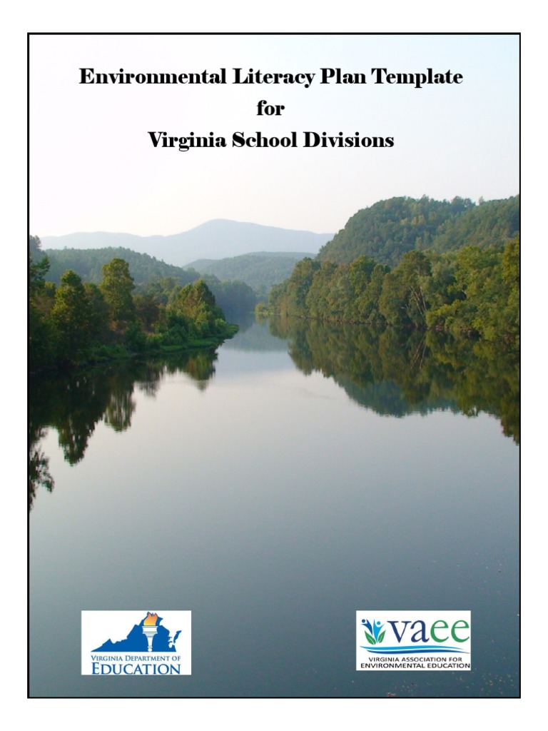 Virginia Environmental Literacy Plan Template Download Free Pdf