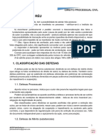 PDF Proc Civil - Respostas Do Reu
