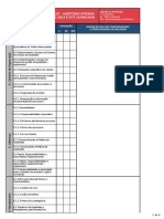 Check-List de Auditoria Da ISO 9001-2015 e IATF 16.949-2016