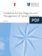 Guidelines For The Diagnosis and Management of Vulval Carcinoma