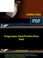 Validasi Data