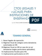 Aspectos Legales Instituciones PDF