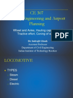 Railway Engineering and Airport: CE 307 Planning
