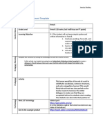 Tpack Template Creating Summer20