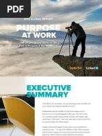 Global Report On Purpose at Work