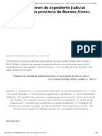 Doctrina - Régimen de Expediente Judicial Electrónico en La Provincia de Buenos Aires - IADPI - Instituto Argentino de Derecho Procesal Informatico