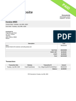 Invoice 493