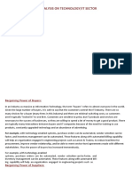 Porter'S Five Forces Analysis On Technology/It Sector: Bargaining Power of Buyers