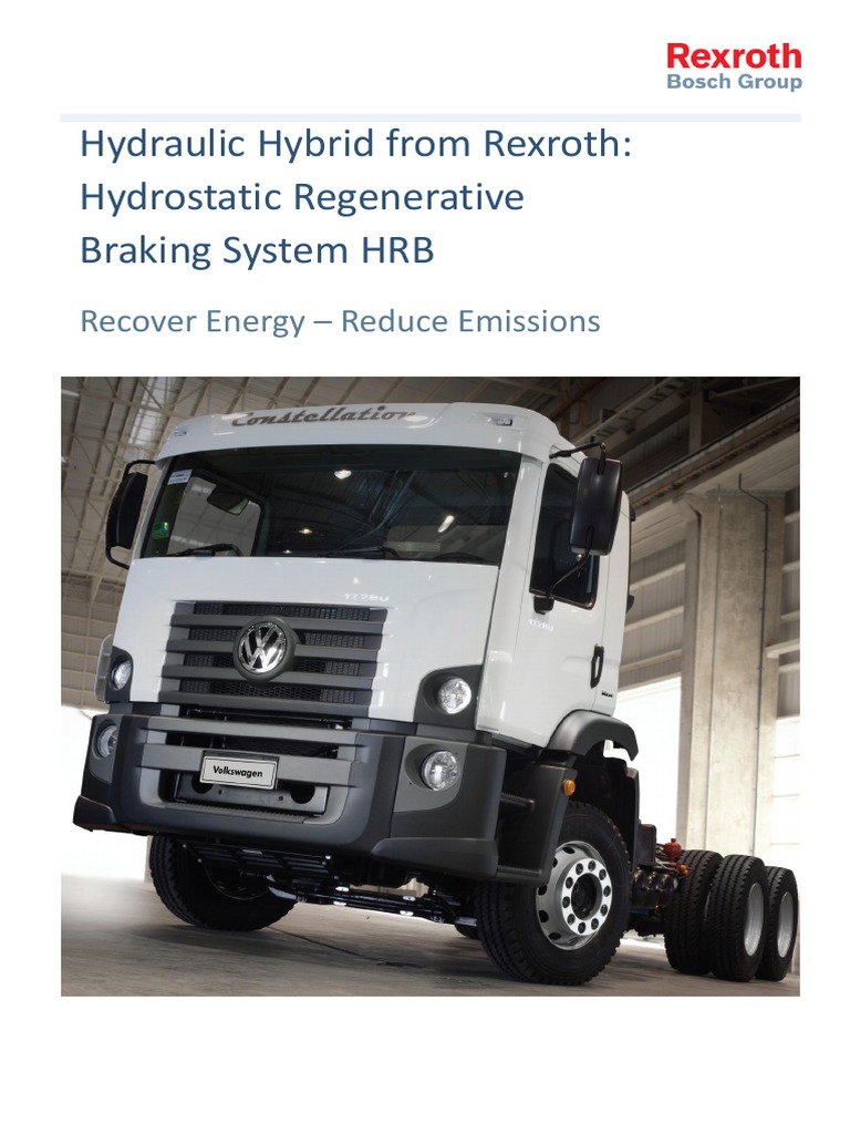 Hydraulic Hybrid HRB System Benefits | PDF | Business | Technology ...