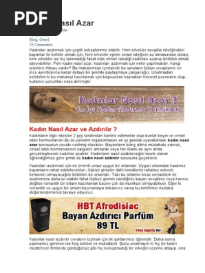 Kadin Nasil Azar Pdf