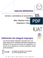 Integrales Impropias