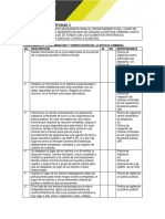 Pasos procesamiento lugar hechos