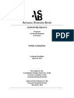 Setting Assumptions PDF