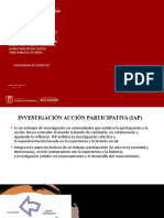 Investigación Acción Participativa Exposicion 2020