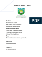 Ejemplos de Derechos Tercera Generación