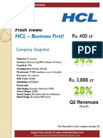 Fresh Views- HCL Business First - Q2 2011 Analysis