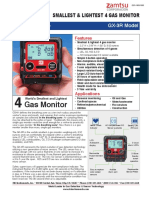 Smallest & Lightest 4 Gas Monitor