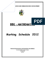 Maths MS 2012 PDF