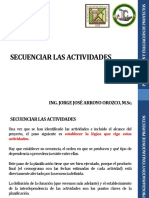 Secuenciar Las Actividades