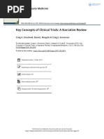 Key Concepts of Clinical Trials A Narrative Review