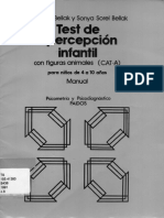 Test de Apercepcion Infantil - Cat-A PDF