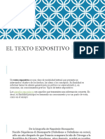 El Texto Expositivo