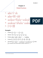 Chapter 4 Partial Fraction PDF