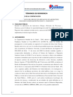 TDR - Laboratorio Pilcomayo