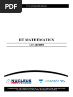 Logarithm Best Questions