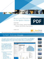 Recent and Planned Improvements To The System Advisor Model