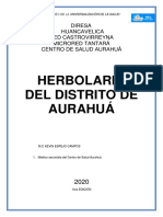 Herbolario Aurahua 2020