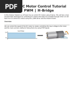 Arduino DC Motor Control Tutorial