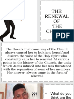 THE Renewal OF THE Church