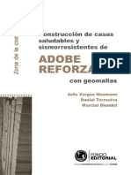 Construcción de Casas Sismorresistentes de Adobe Reforzado Con Geomallas - Arquinube PDF