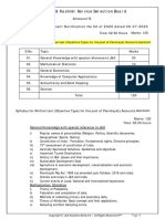 Syllabus JKSSB Panchayat AccountsAsstt Advt 2020