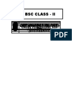 BSC Class - Ii: Sop (Microbiology)