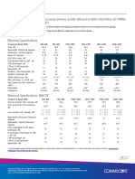 SBNHH-1D45C: Electrical Specifications