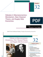Debates in Macroeconomics: Monetarism, New Classical Theory, and Supply-Side Economics