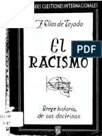 El Racismo - Breve Historia de Sus Doctrinas