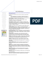 FAA Definitions PDF