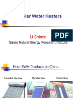 Solar Water Heaters: Li Shimin