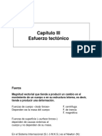 Esfuerzo tectónico y deformación de rocas