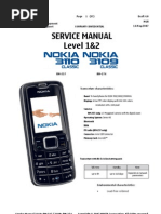 Nokia 3110c and 3109c Service Manual