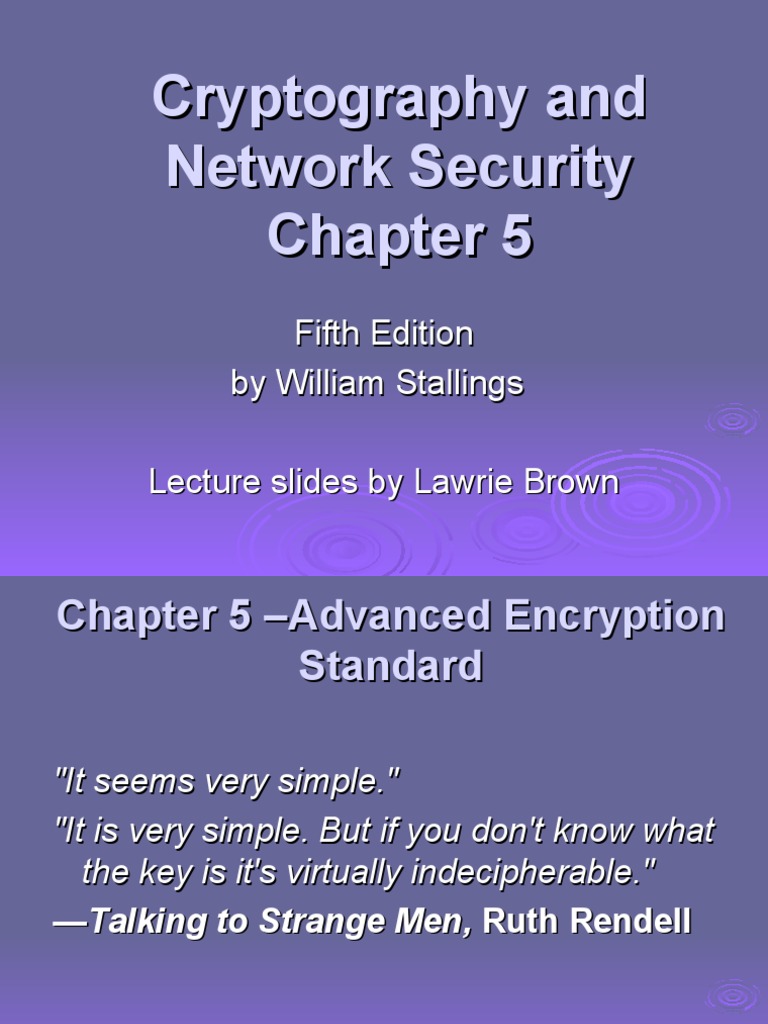 Advanced Encryption Standard Overview | PDF | Applied Mathematics ...