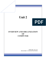 Unit 2: Overview and Organization OF Computer