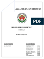 Indo Global College of Architecture: Structure Design Project