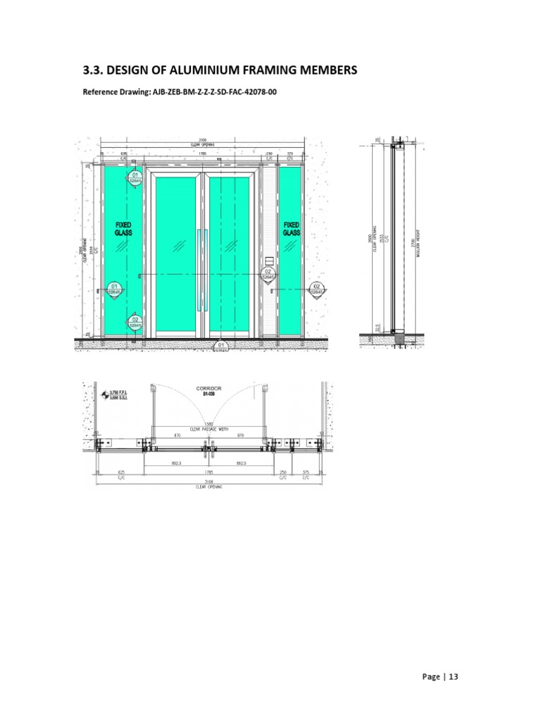 Aluminium Framing Design Guide | PDF