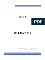 Unit 8: Multimedia