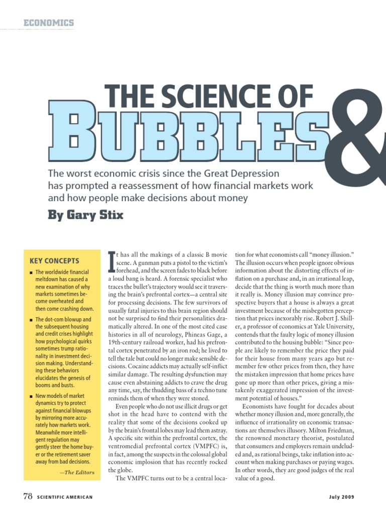 Economics of Bubbles and Busts SC Am | PDF | Economic Bubble ...