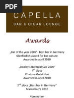 Single Malt Whiskey Menu Breidenbacher Hof Dusseldorf Germany Whisky Barrel